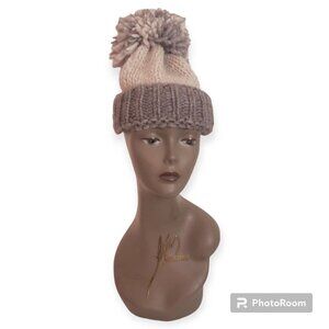 Gelso Bianco Knit Hat Made In  Italy
